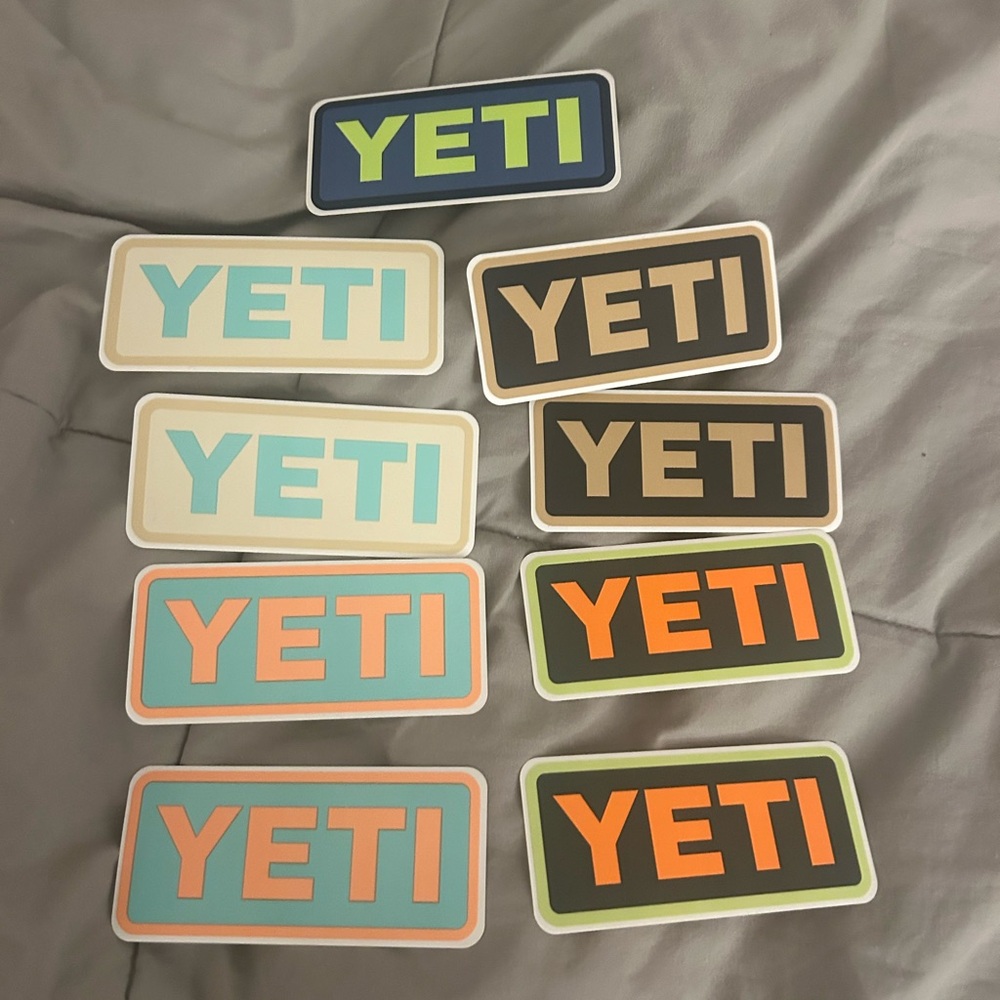Yeti Stickers
